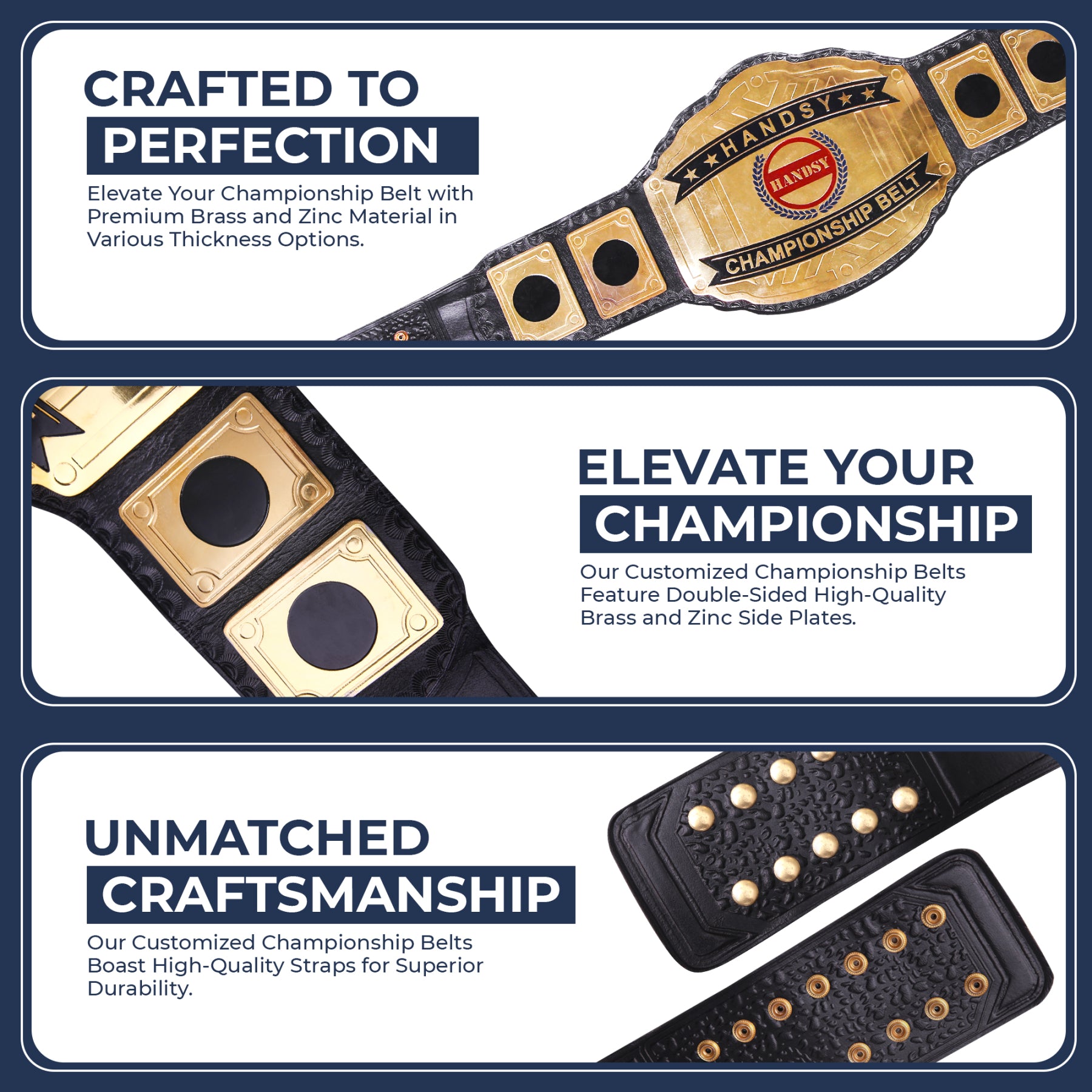 Custom Wrestling Championship Belts For Adults