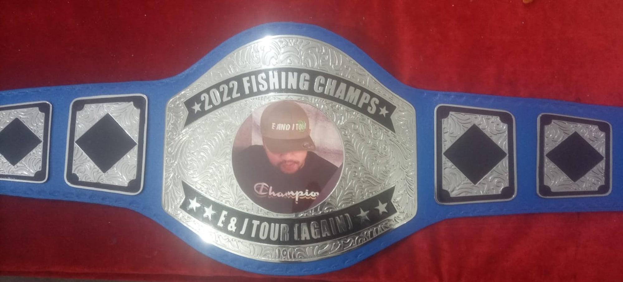 Custom Name and Add Your Picture Logo Wrestling Championship Belt - Customize Wrestling Belts