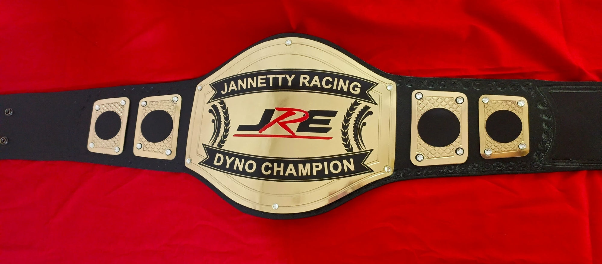 Custom Name and JRE Logo Wrestling Championship Belt - Customize Wrestling Belts