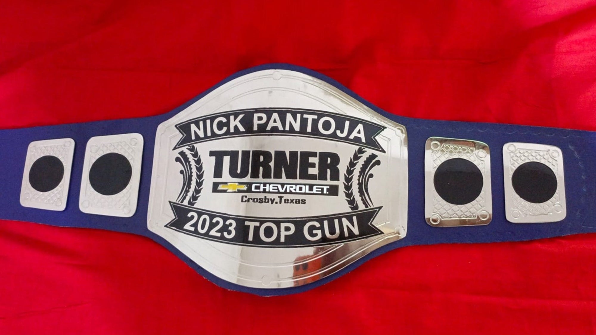 Custom Name and Turner Logo Wrestling Championship Belt - Customize Wrestling Belts