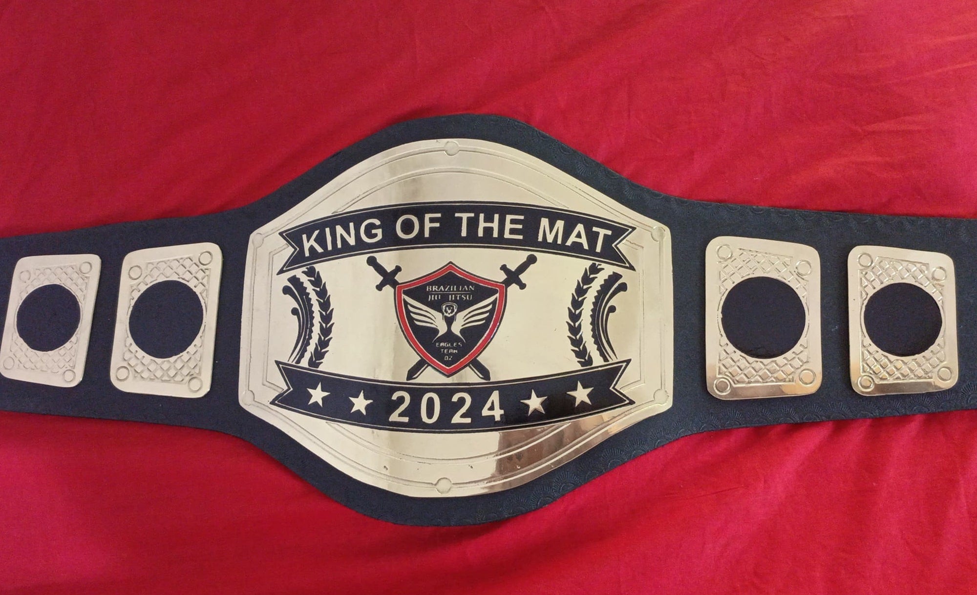 Custom Name and Sord And Eagle Logo Wrestling Championship Belt - Customize Wrestling Belts