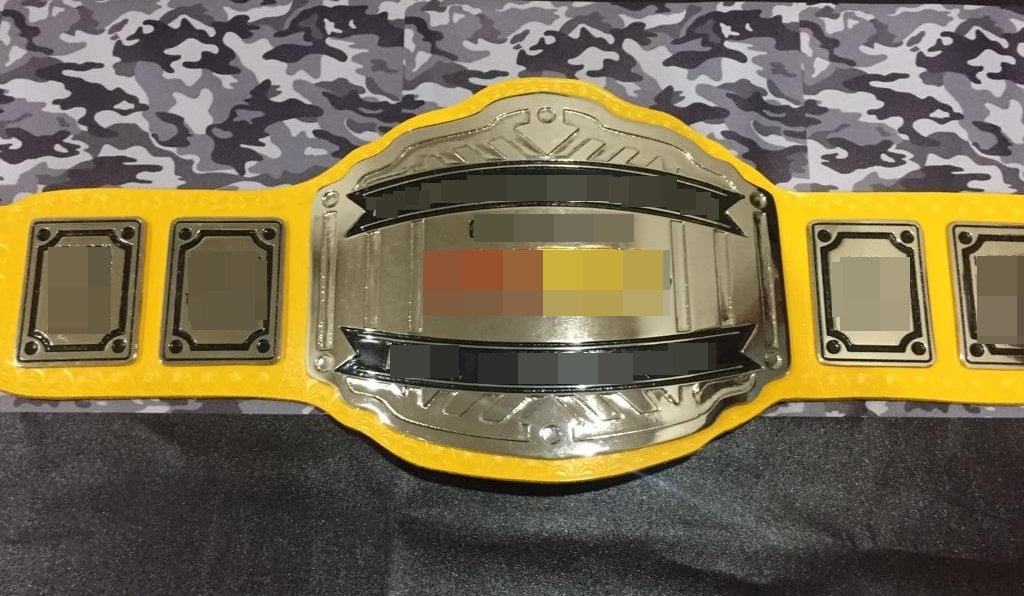 Custom Name and Logo Championship Belt - Customize Wrestling Belts