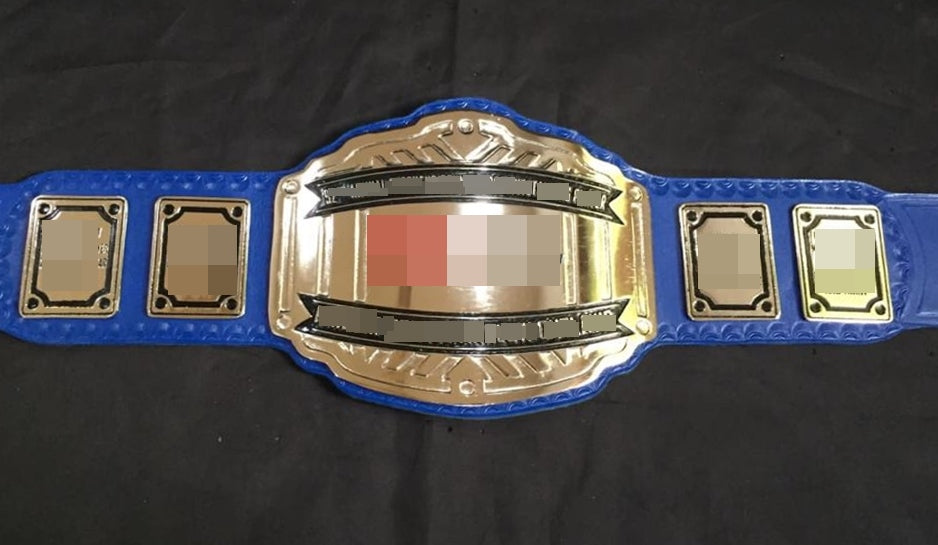 Custom Name and  Logo Championship Belt - Customize Wrestling Belts