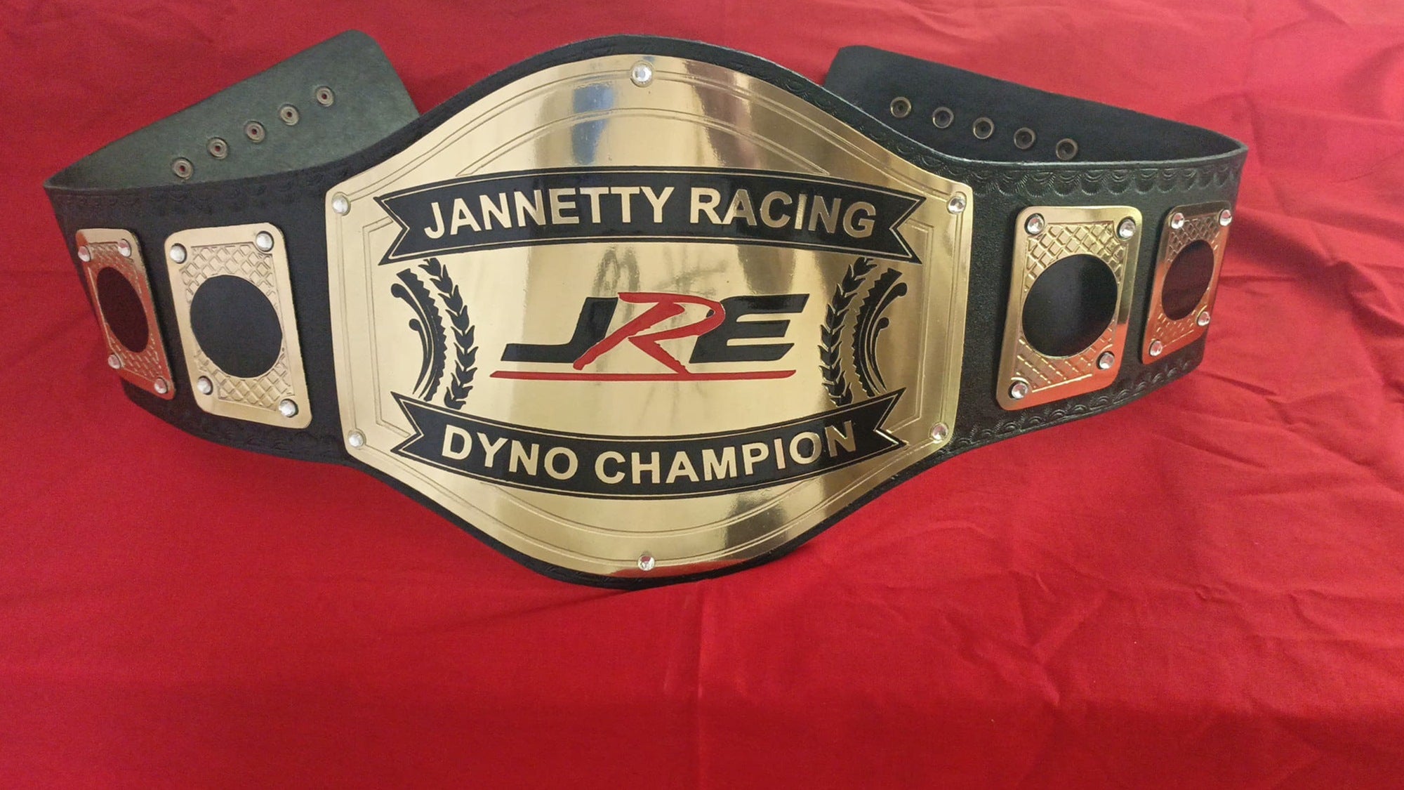 Custom Name and JRE Logo Wrestling Championship Belt - Customize Wrestling Belts