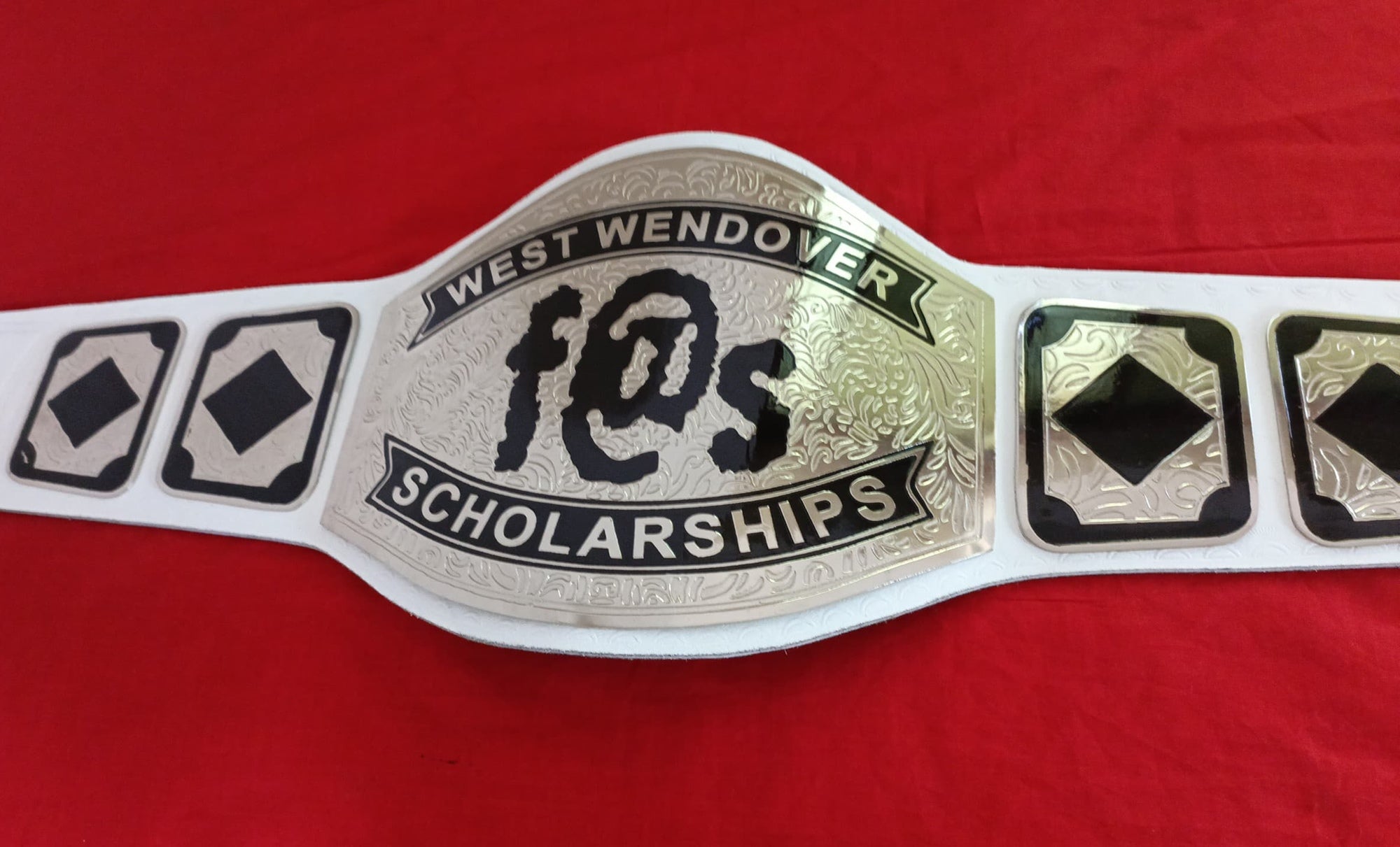 Custom Name and f@s Logo Wrestling Championship Belt - Customize Wrestling Belts