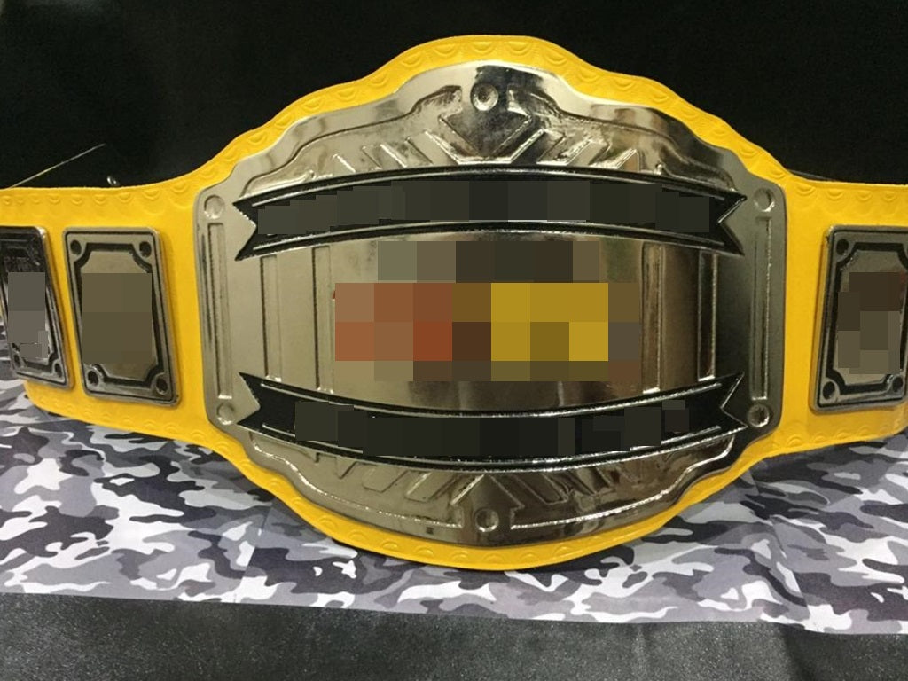 Custom Name and Logo Championship Belt - Customize Wrestling Belts