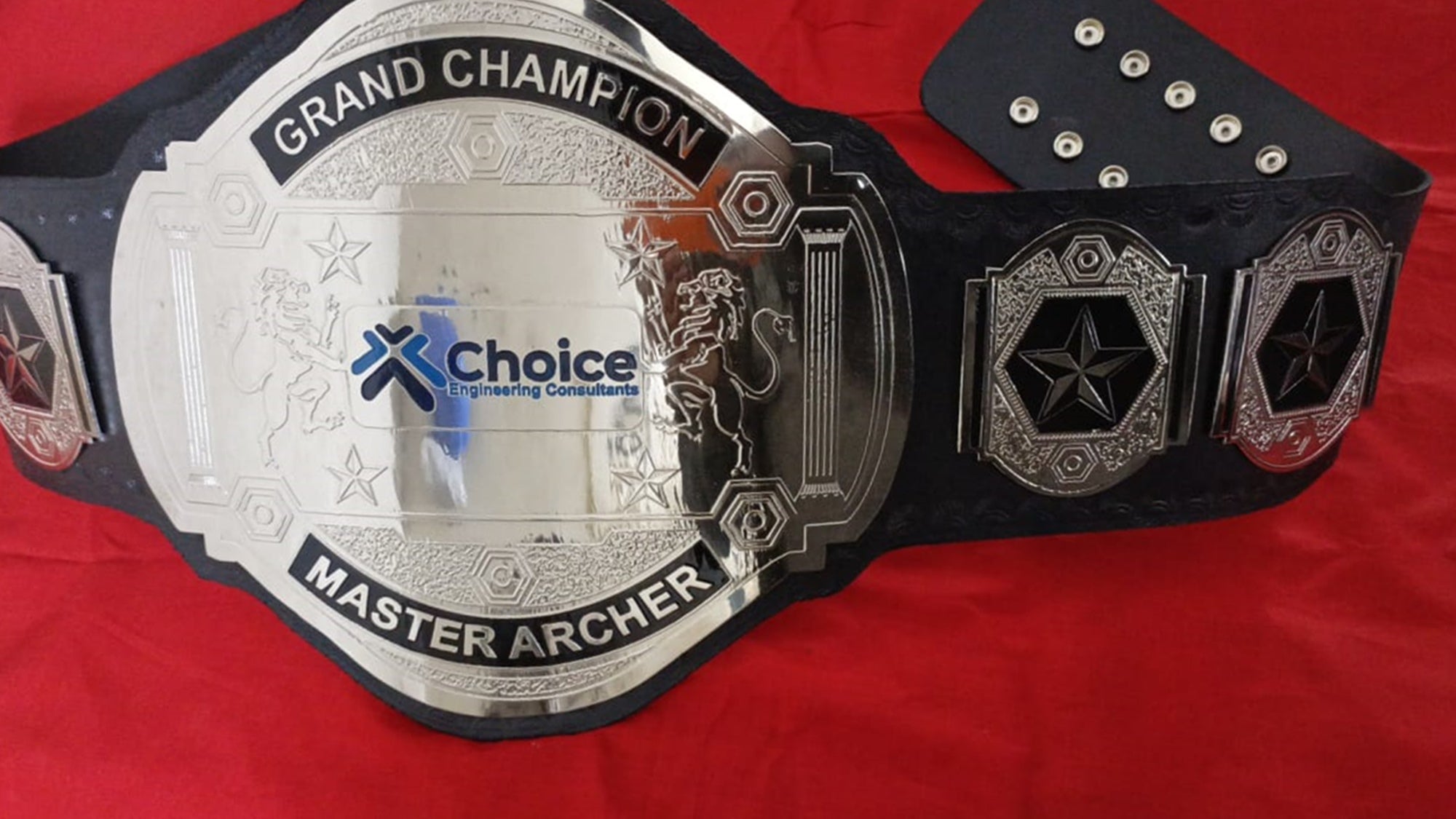 Custom Name and Choice Logo Wrestling Championship Belt - Customize Wrestling Belts