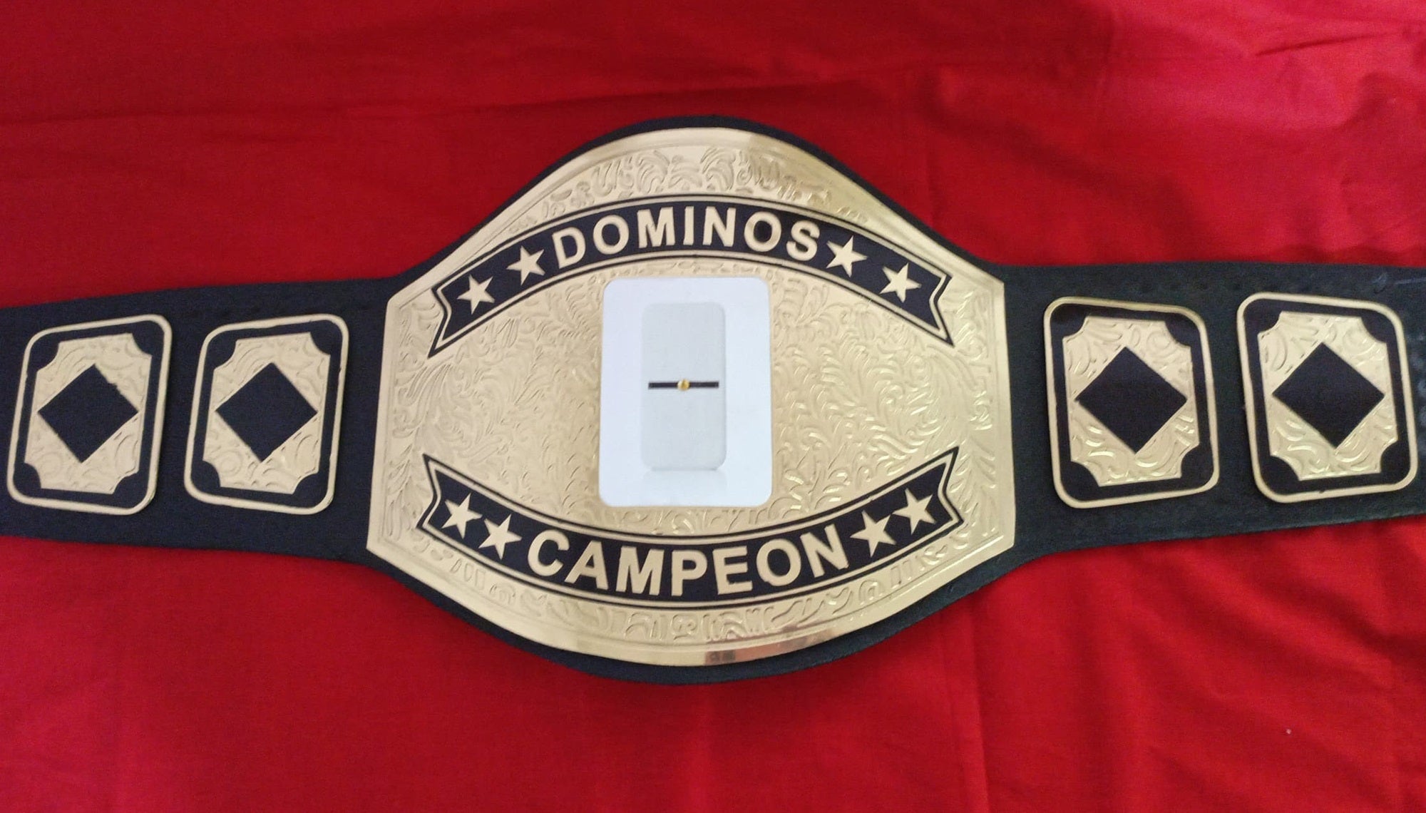 Custom Domino Wrestling Belt Logo Championship Belt - Customize Wrestling Belts