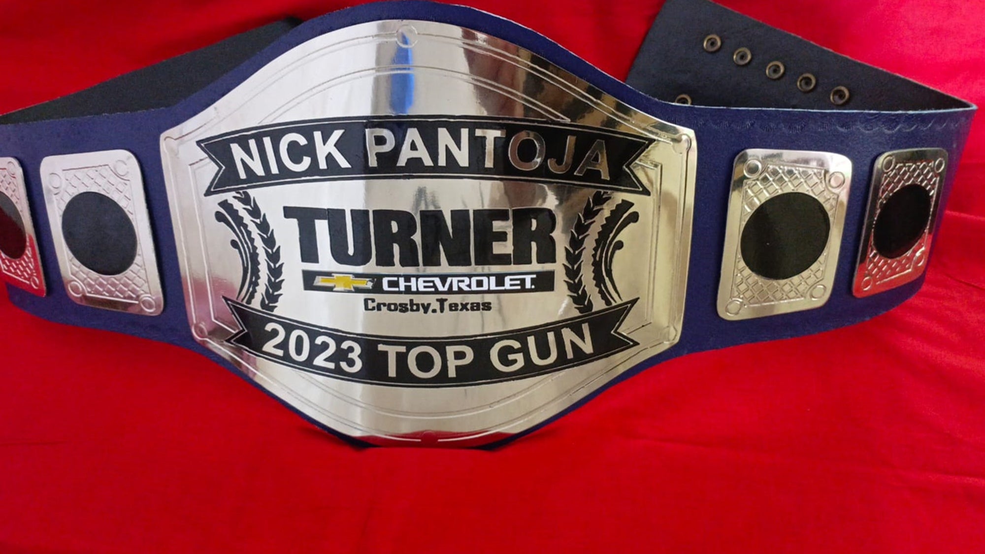 Custom Name and Turner Logo Wrestling Championship Belt - Customize Wrestling Belts