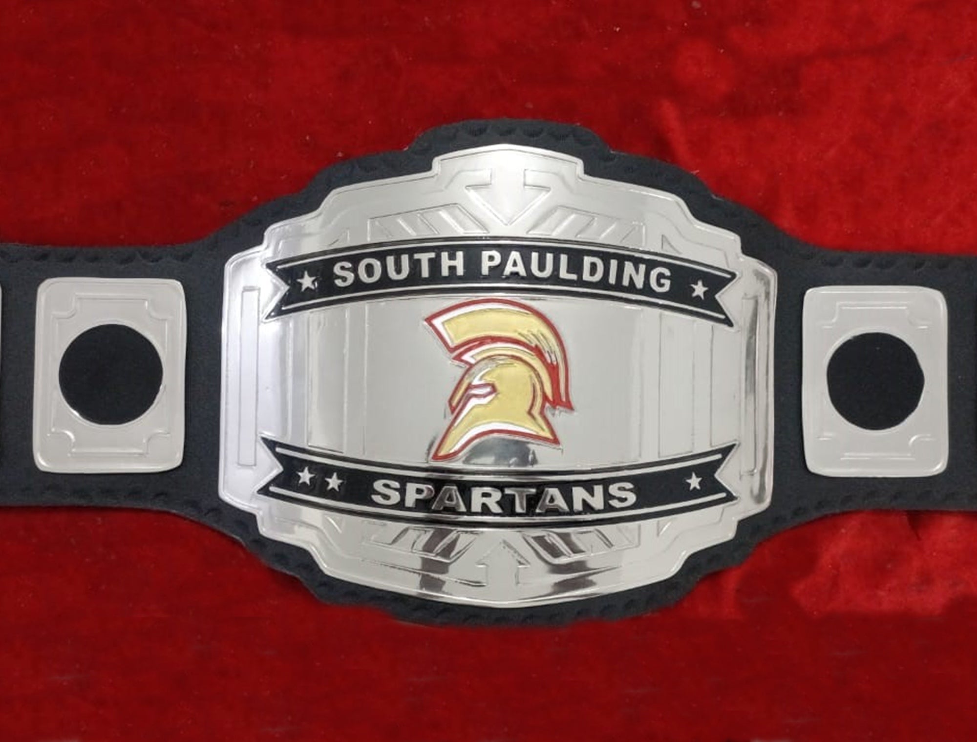 Custom Name and Viking Logo Wrestling Championship Belt - Customize Wrestling Belts