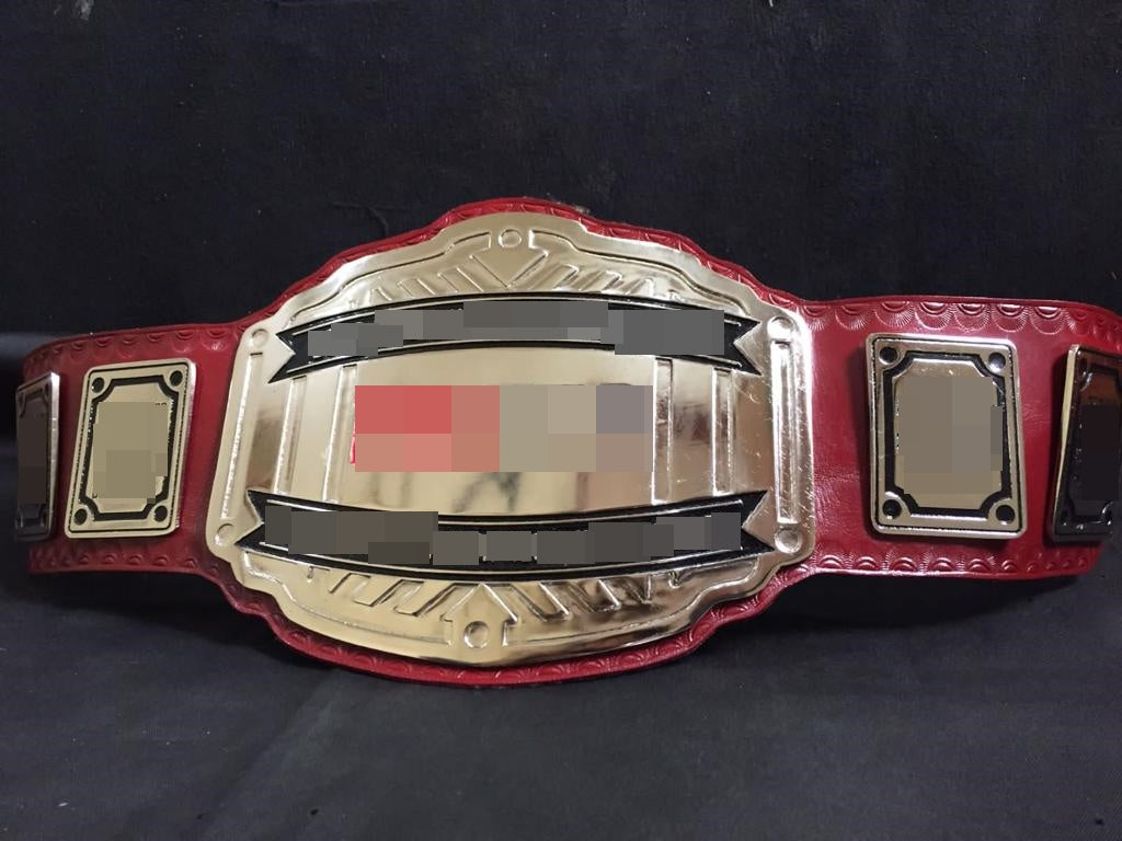 Custom Name and Logo Championship Belt - Customize Wrestling Belts