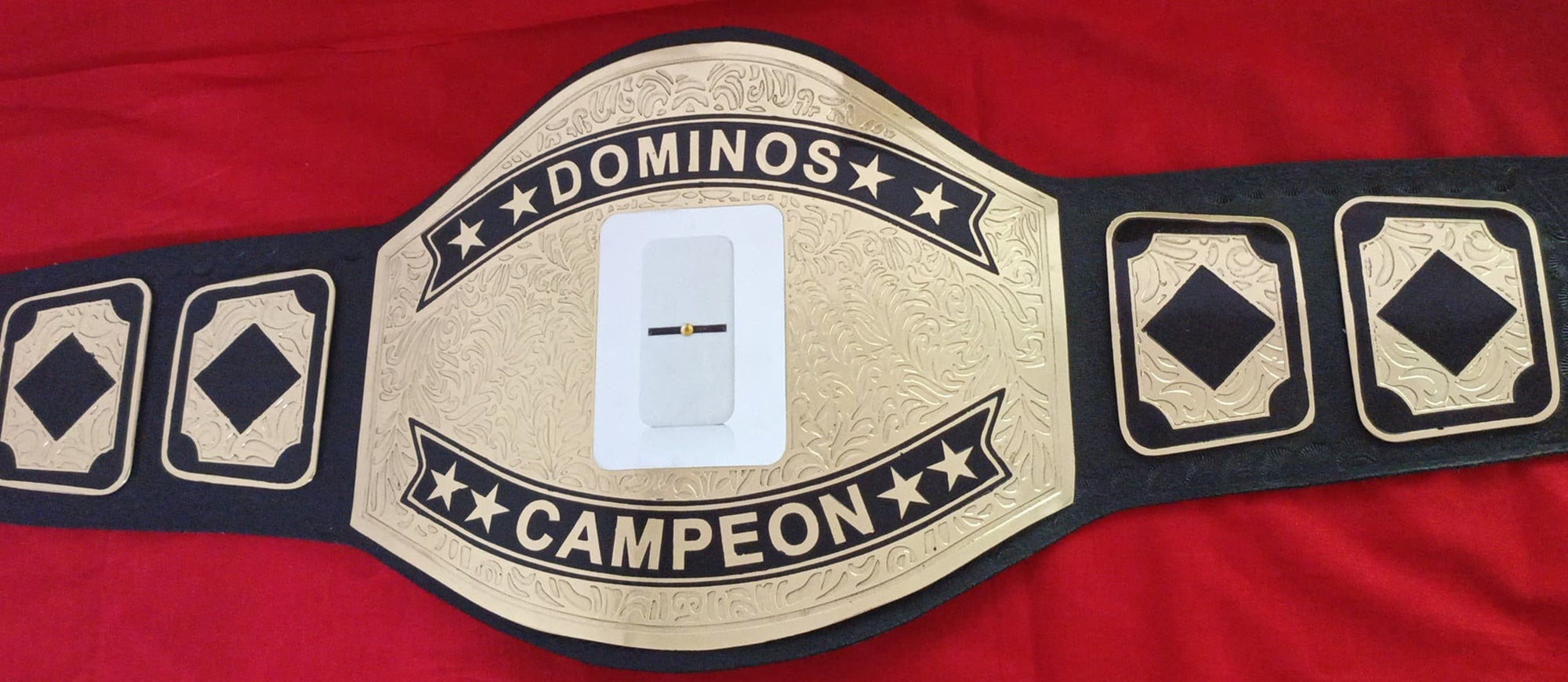 Custom Domino Wrestling Belt Logo Championship Belt - Customize Wrestling Belts