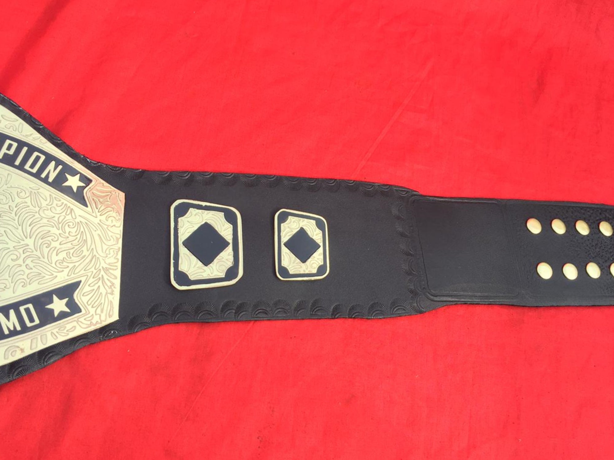 Custom Name and School Logo For Your Institute Wrestling Championship Belt - Customize Wrestling Belts