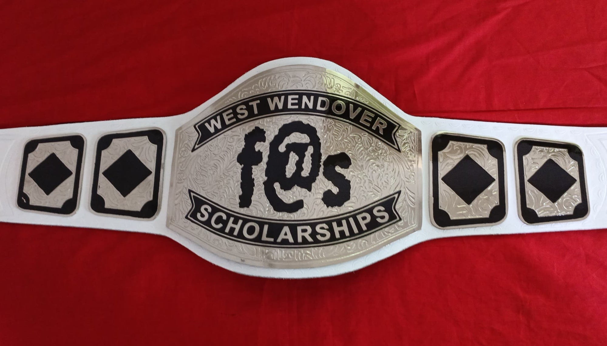 Custom Name and f@s Logo Wrestling Championship Belt - Customize Wrestling Belts