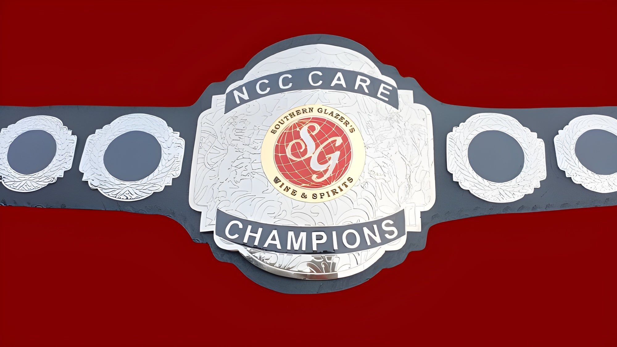 Custom Name and SG World Logo Wrestling Championship Belt