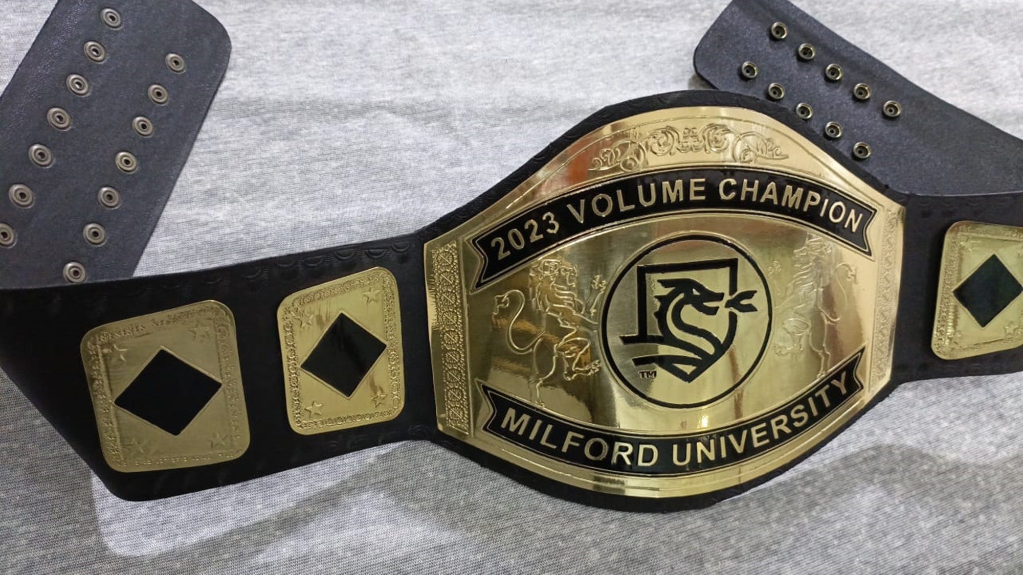 Custom Name and Dragon Logo Wrestling Championship Belt - Customize Wrestling Belts