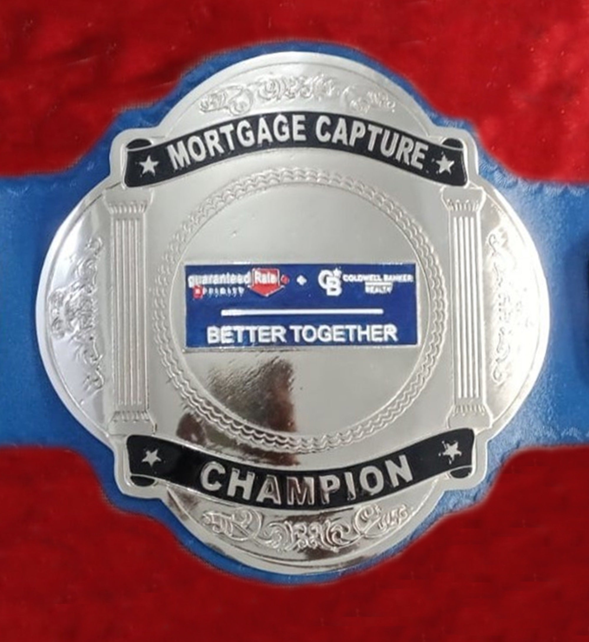 Custom Name and Better Together Logo Wrestling Championship Belt - Customize Wrestling Belts