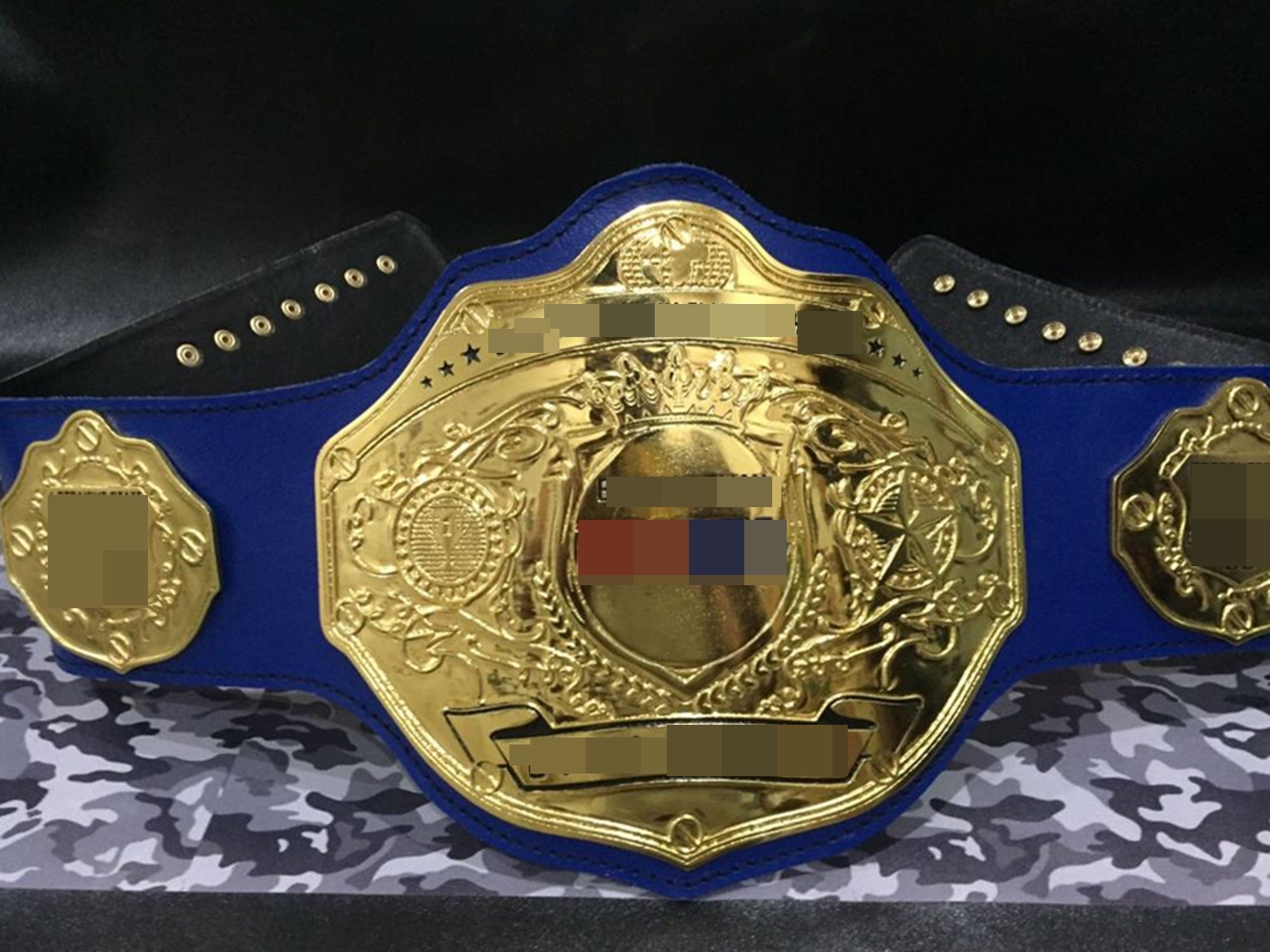 Custom Name and Logo Championship Belt - Customize Wrestling Belts