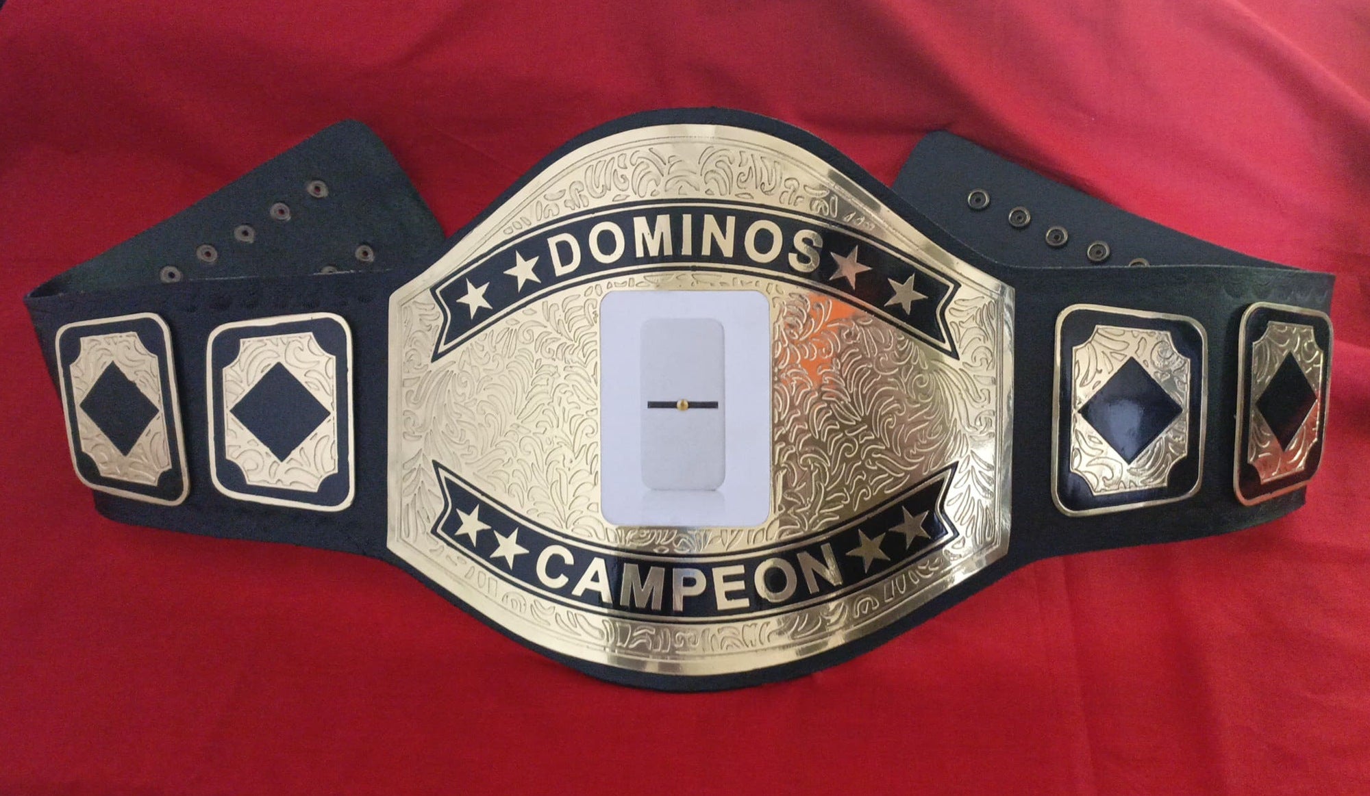 Custom Domino Wrestling Belt Logo Championship Belt - Customize Wrestling Belts