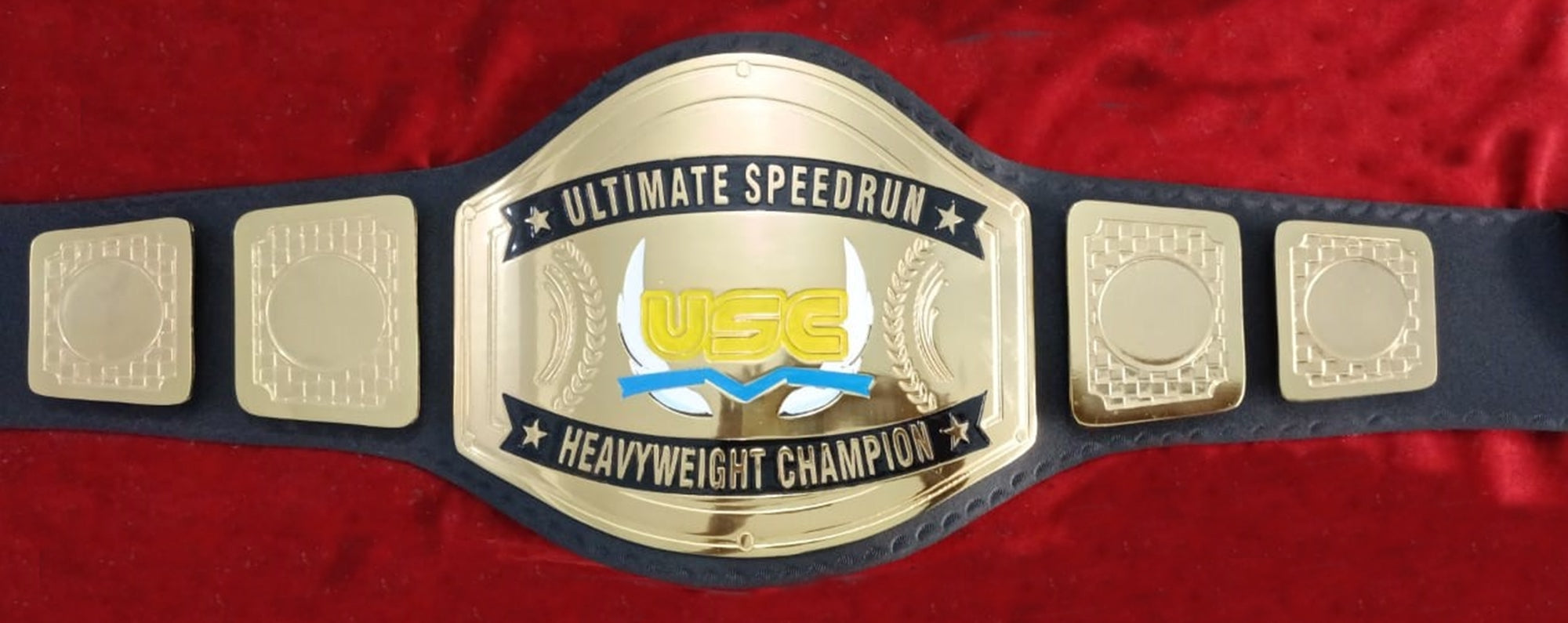 Custom Name and USC Logo Wrestling Championship Belt - Customize Wrestling Belts