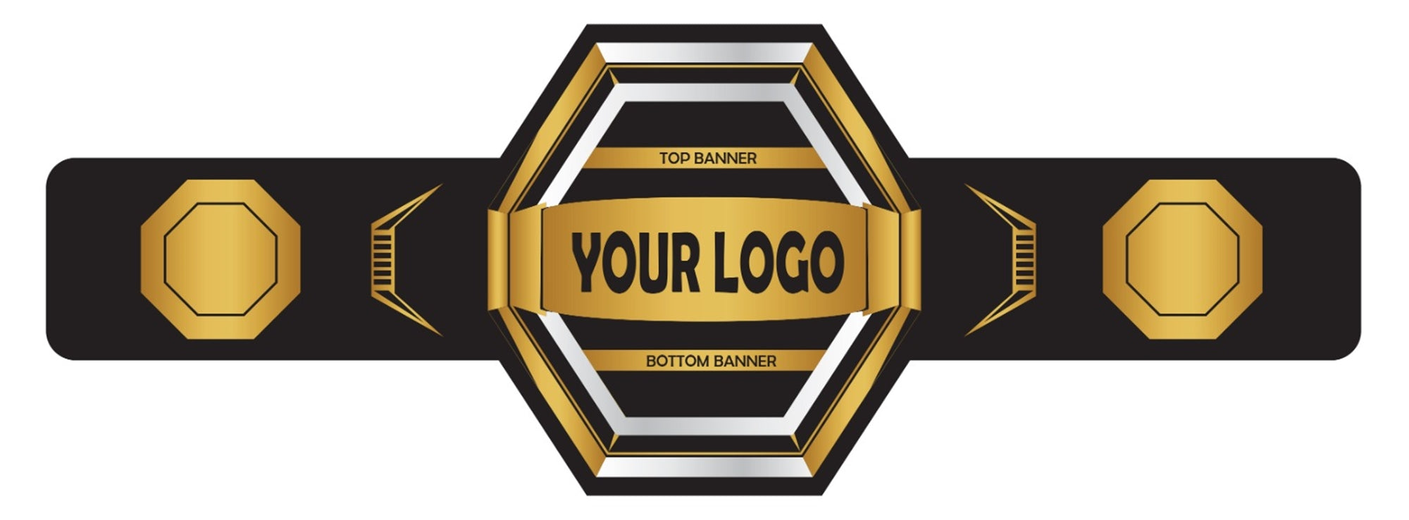 Custom Name and Logo Wrestling Championship Belt - Customize Wrestling Belts
