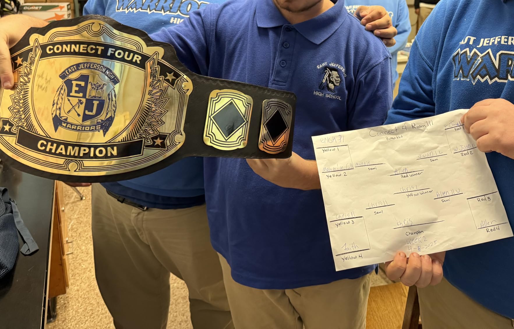 Custom Champion Wrestling Belt