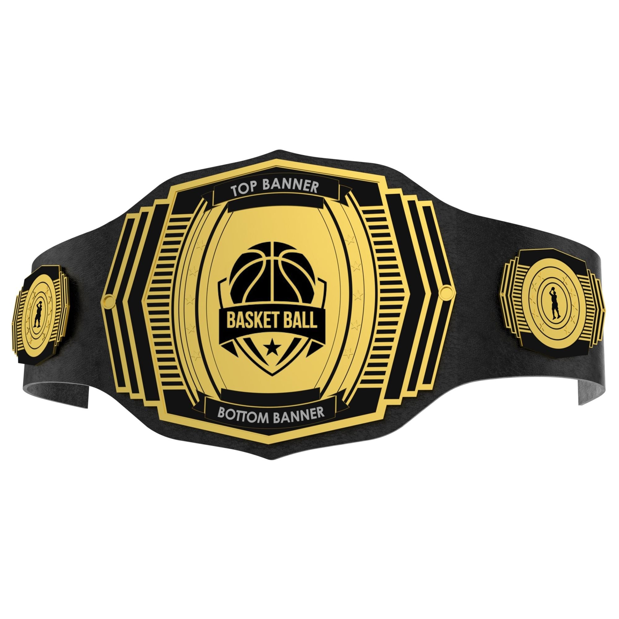 Custom Basket Ball Championship Belt - Customize Wrestling Belts Customize Wrestling Belts2mm BrassBlackCustom Basket Ball Championship BeltCustomize Wrestling Belts