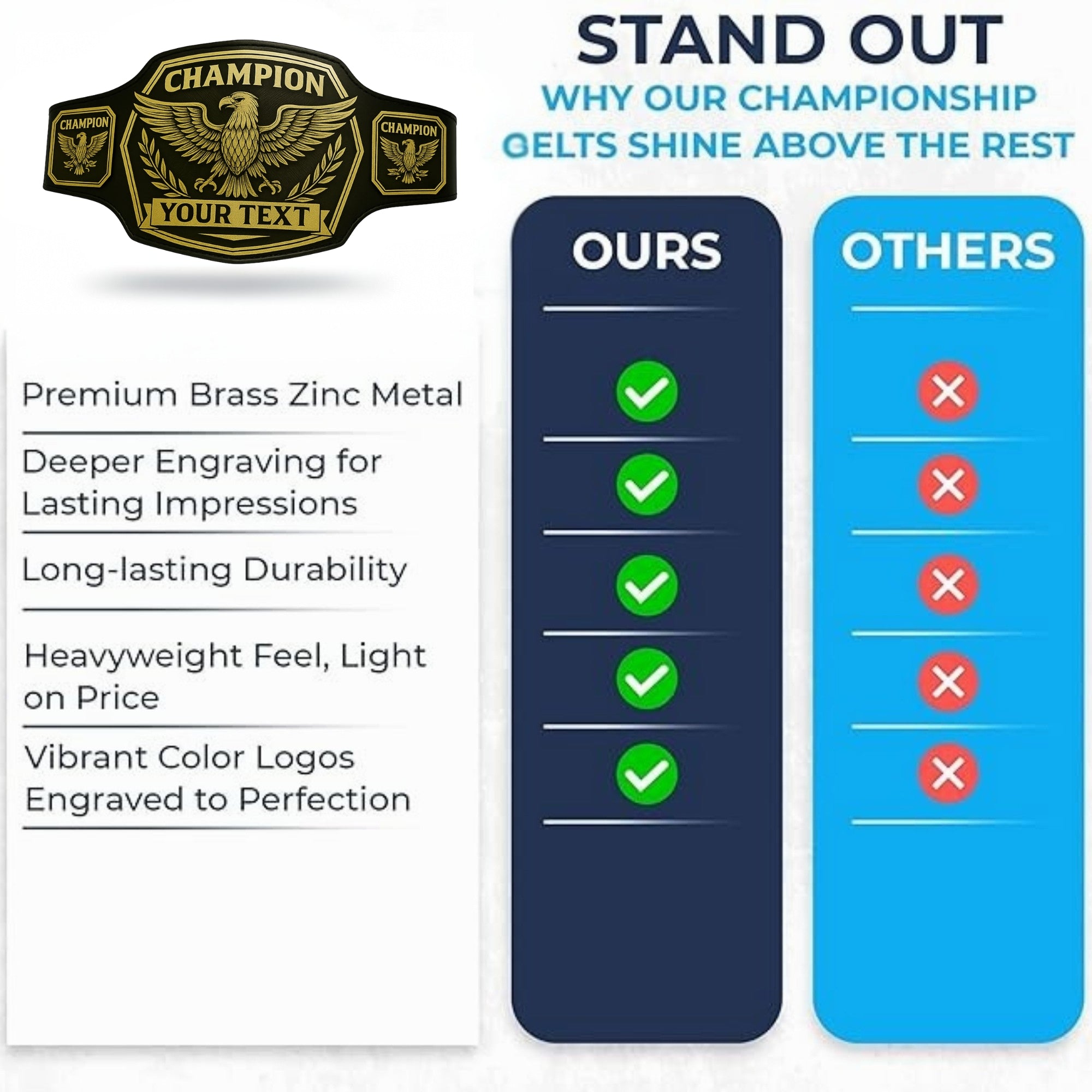 Big Eagle Championship Belt