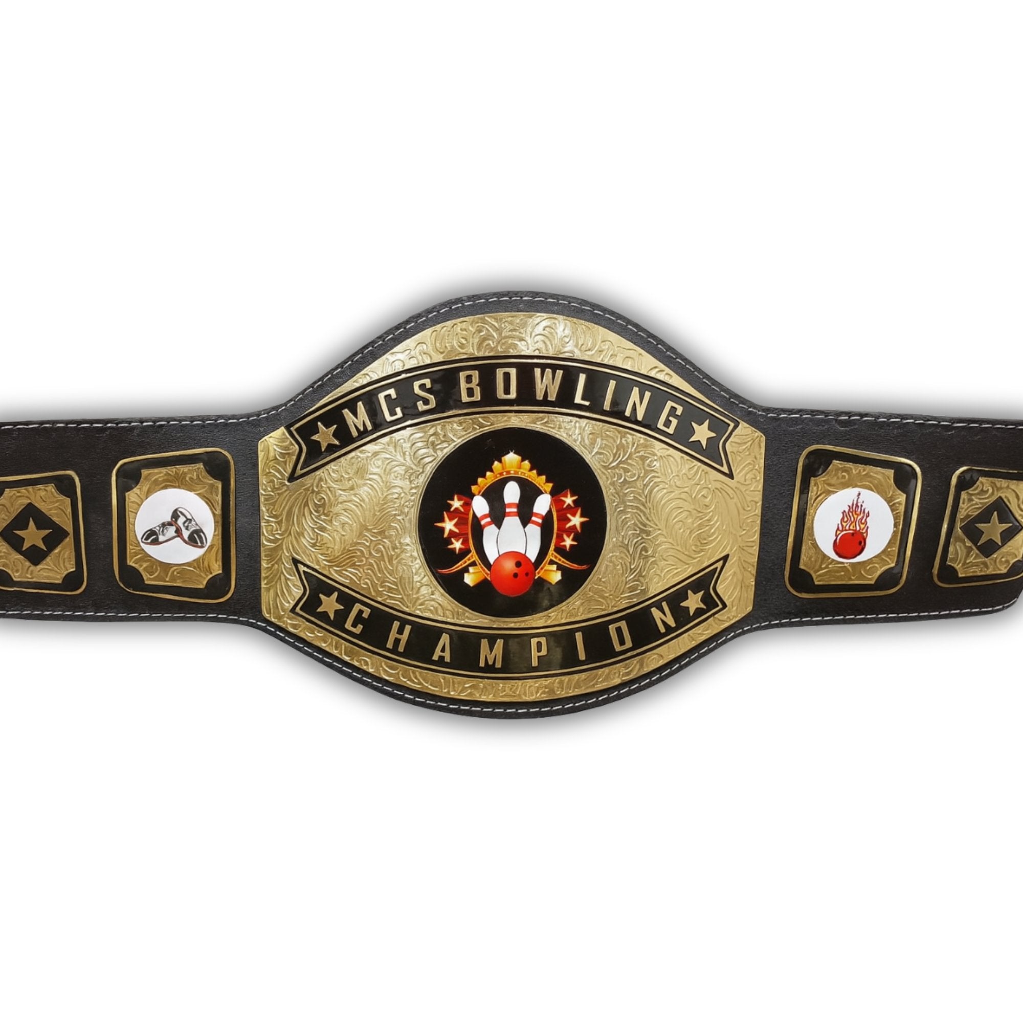 Custom Bowling Championship Belt