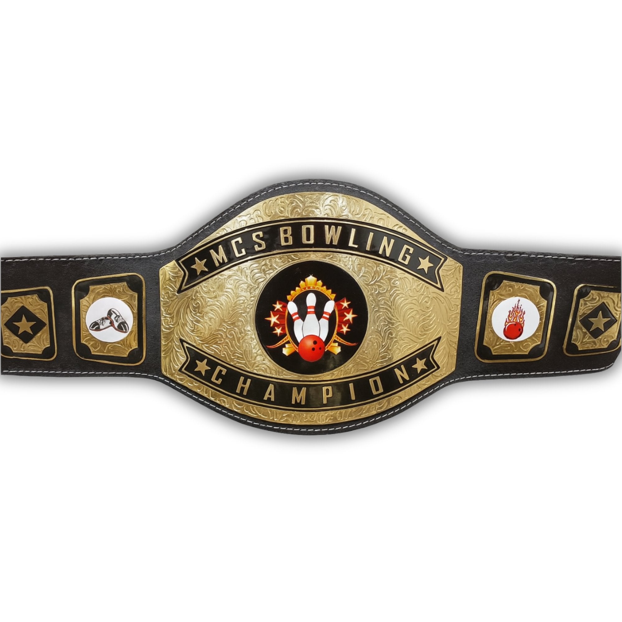 Custom Bowling Championship Belt
