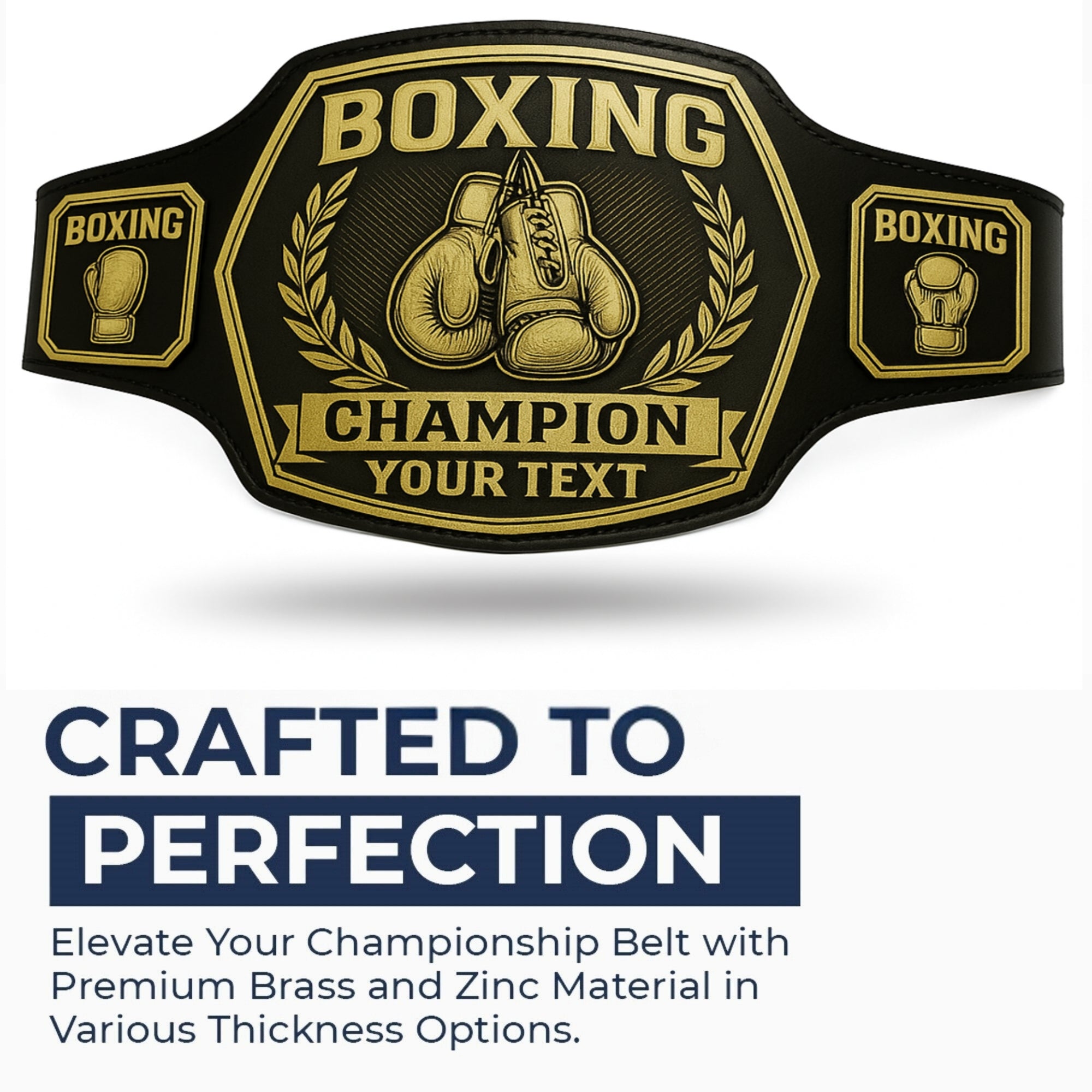 Customized Boxing Championship Belt