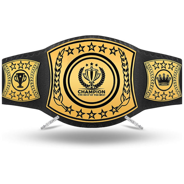 Die - Cast Championship Belt – Adult Size - Customize Wrestling Belts Wrestling Customize Beltposhleathers - 14b7GoldBlackDie - Cast Championship Belt – Adult SizeWrestling Customize Beltposhleathers - 14b7
