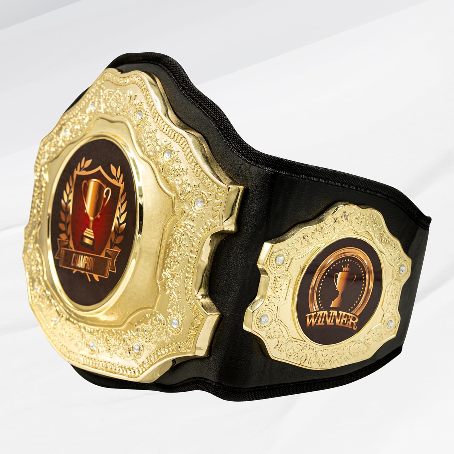 Real Leather Adult Size Die - Cast Championship Belt - Customize Wrestling Belts Wrestling Customize Beltposhleathers - 14b7GoldBlackReal Leather Adult Size Die - Cast Championship BeltWrestling Customize Beltposhleathers - 14b7