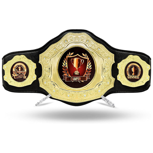 Real Leather Adult Size Die - Cast Championship Belt - Customize Wrestling Belts Wrestling Customize Beltposhleathers - 14b7GoldBlackReal Leather Adult Size Die - Cast Championship BeltWrestling Customize Beltposhleathers - 14b7