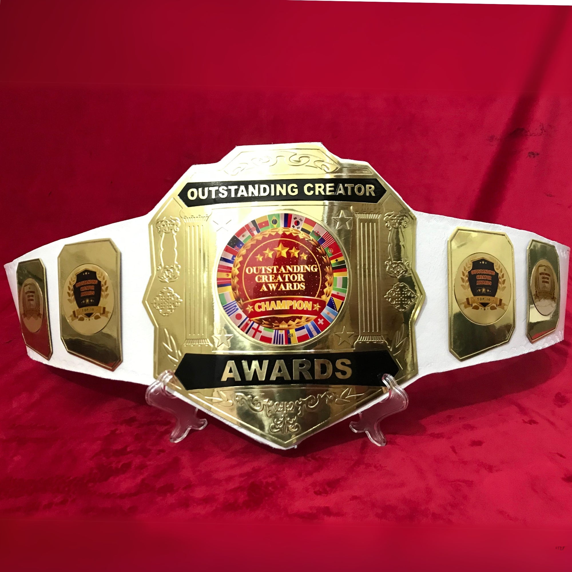 Premium Custom Title Wrestling Belt