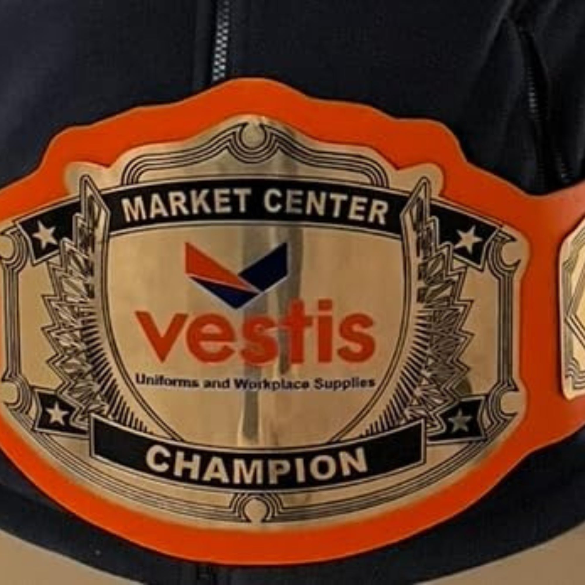 Custom Champion Wrestling Belt