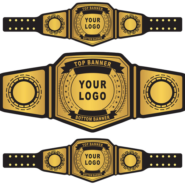 Custom Universal Wrestling Title Belt