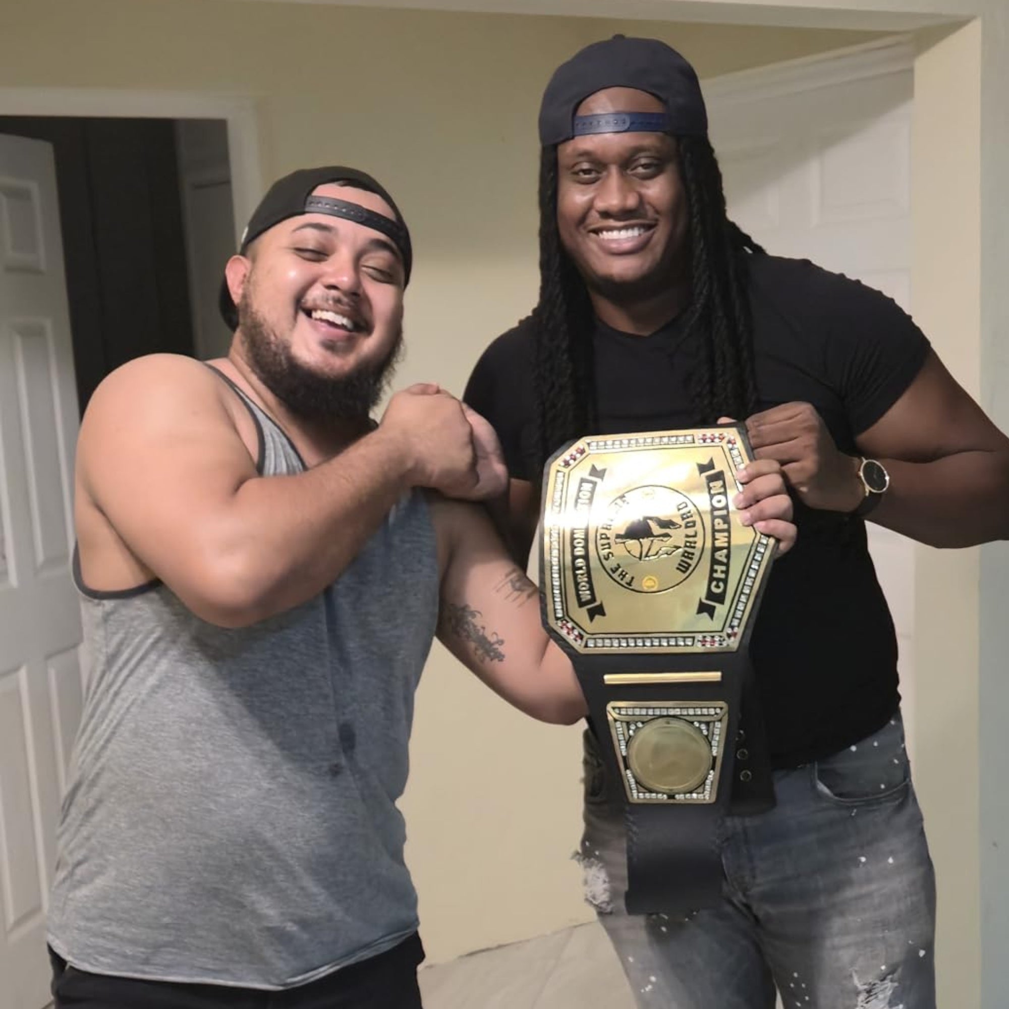 Custom Wrestling Championship Belt Design