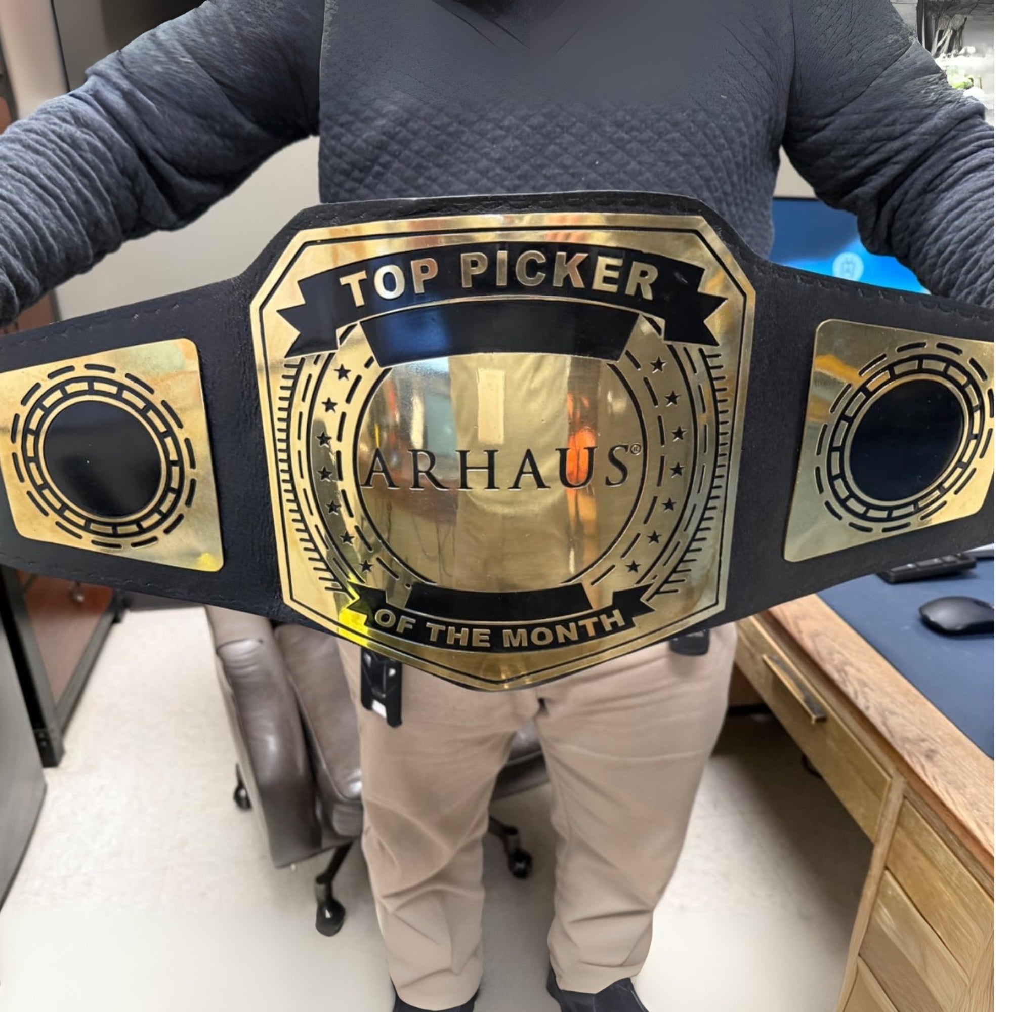 Custom Universal Wrestling Title Belt