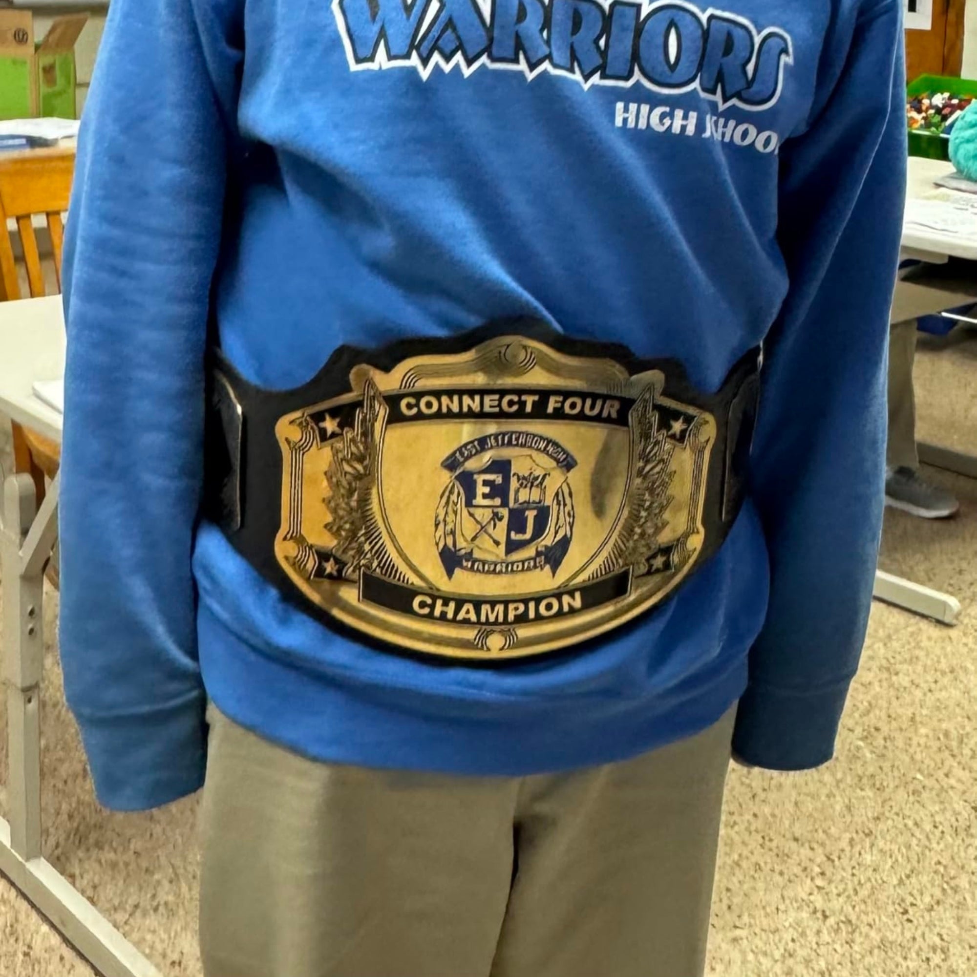 Custom Champion Wrestling Belt