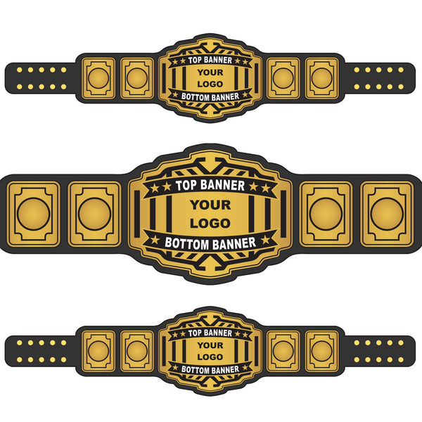 Customizable Champion's Belt