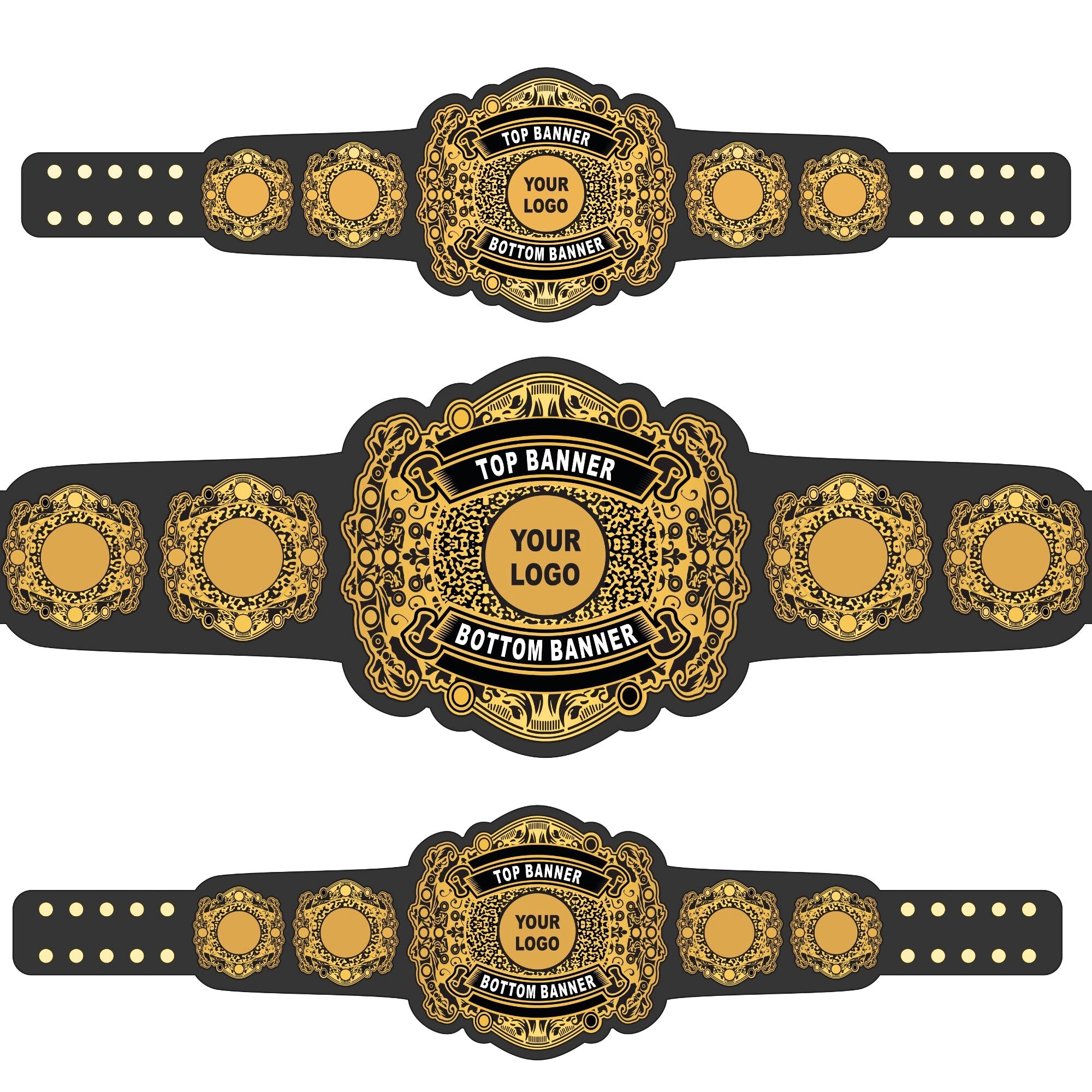 Exclusive Custom Title Wrestling Belt