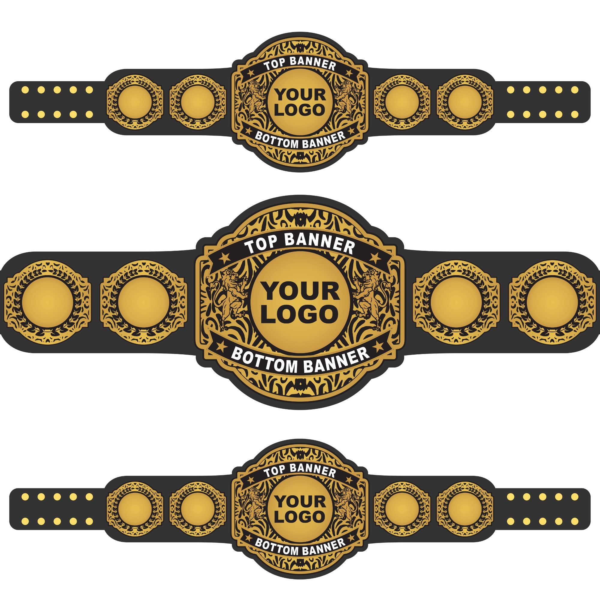 Tailored Your Wrestling Title Belt