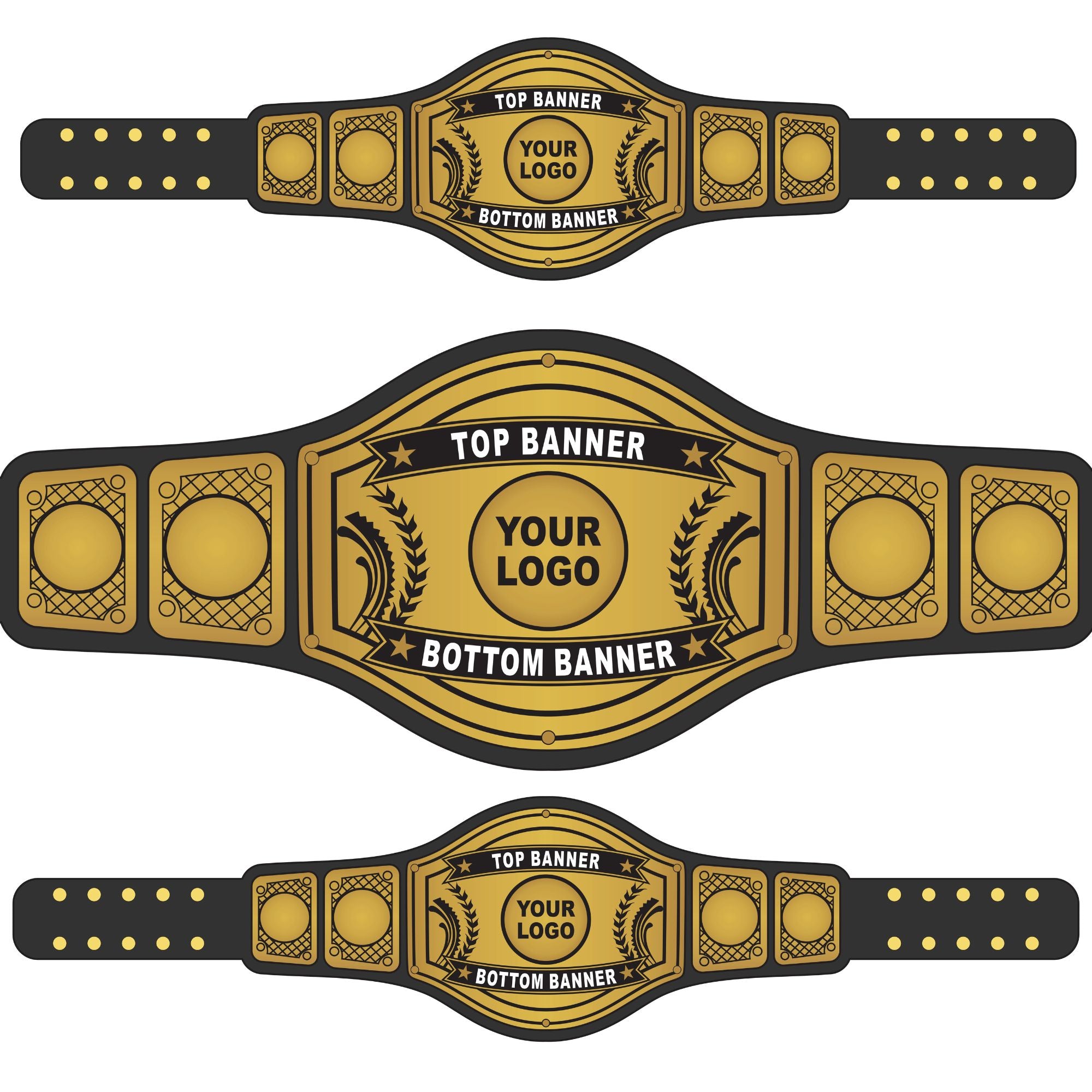 Design-Your Own Wrestling Championship Belt