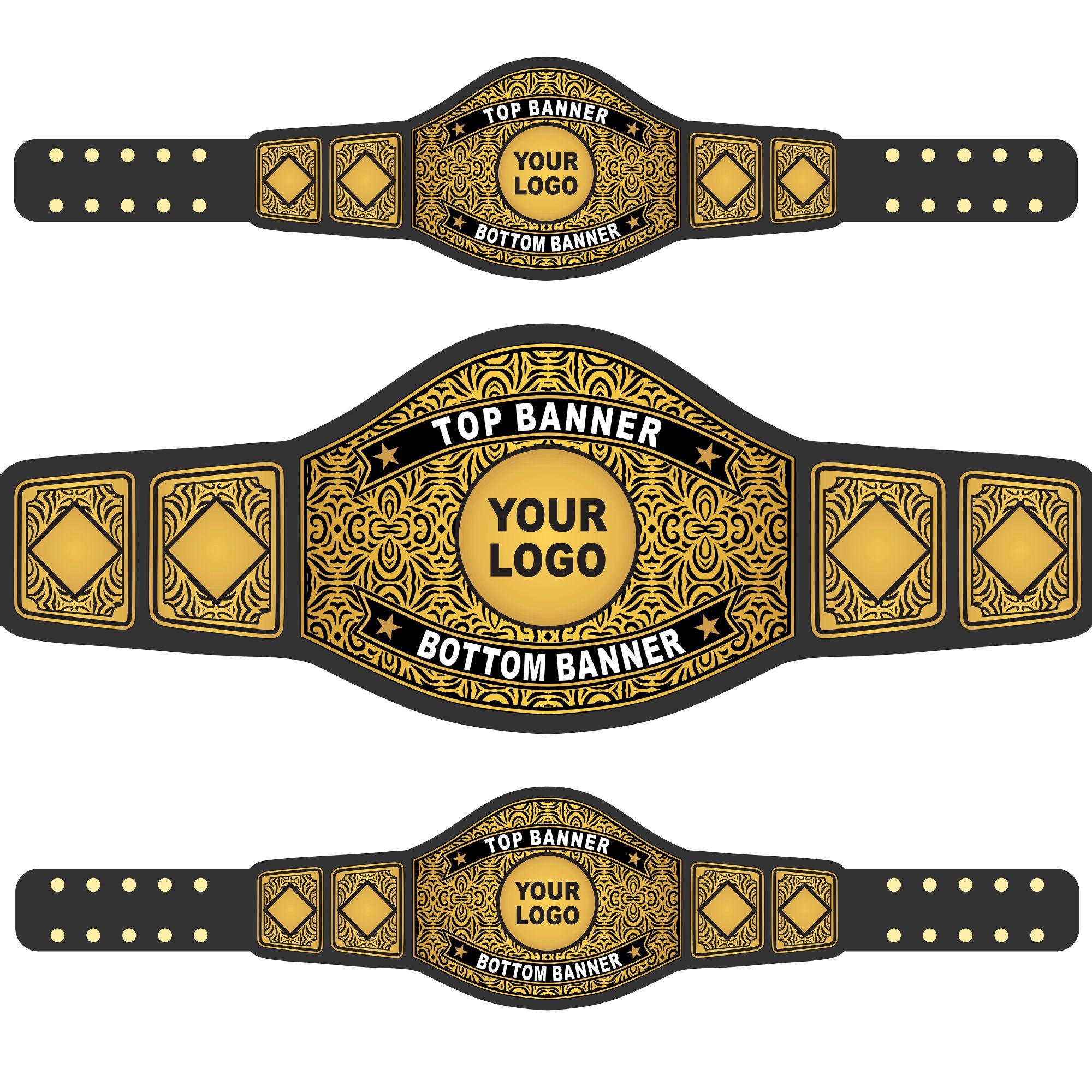 Ultimate Custom Wrestling Championship Belt