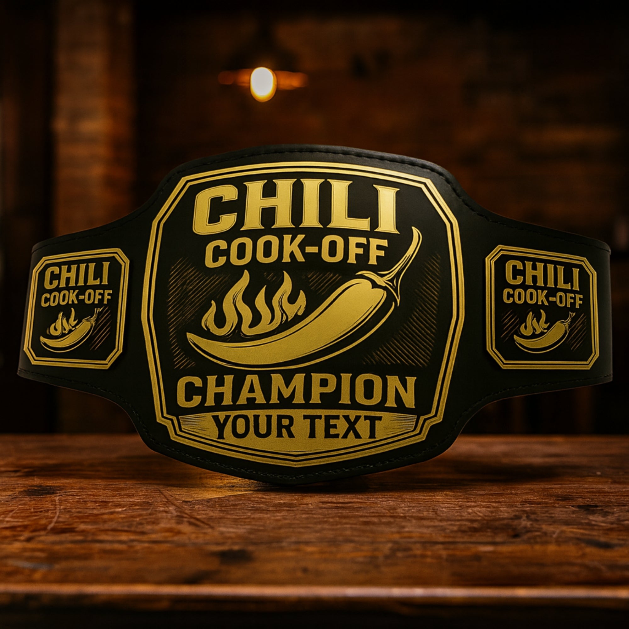 Chili Cook Off Championship Belt