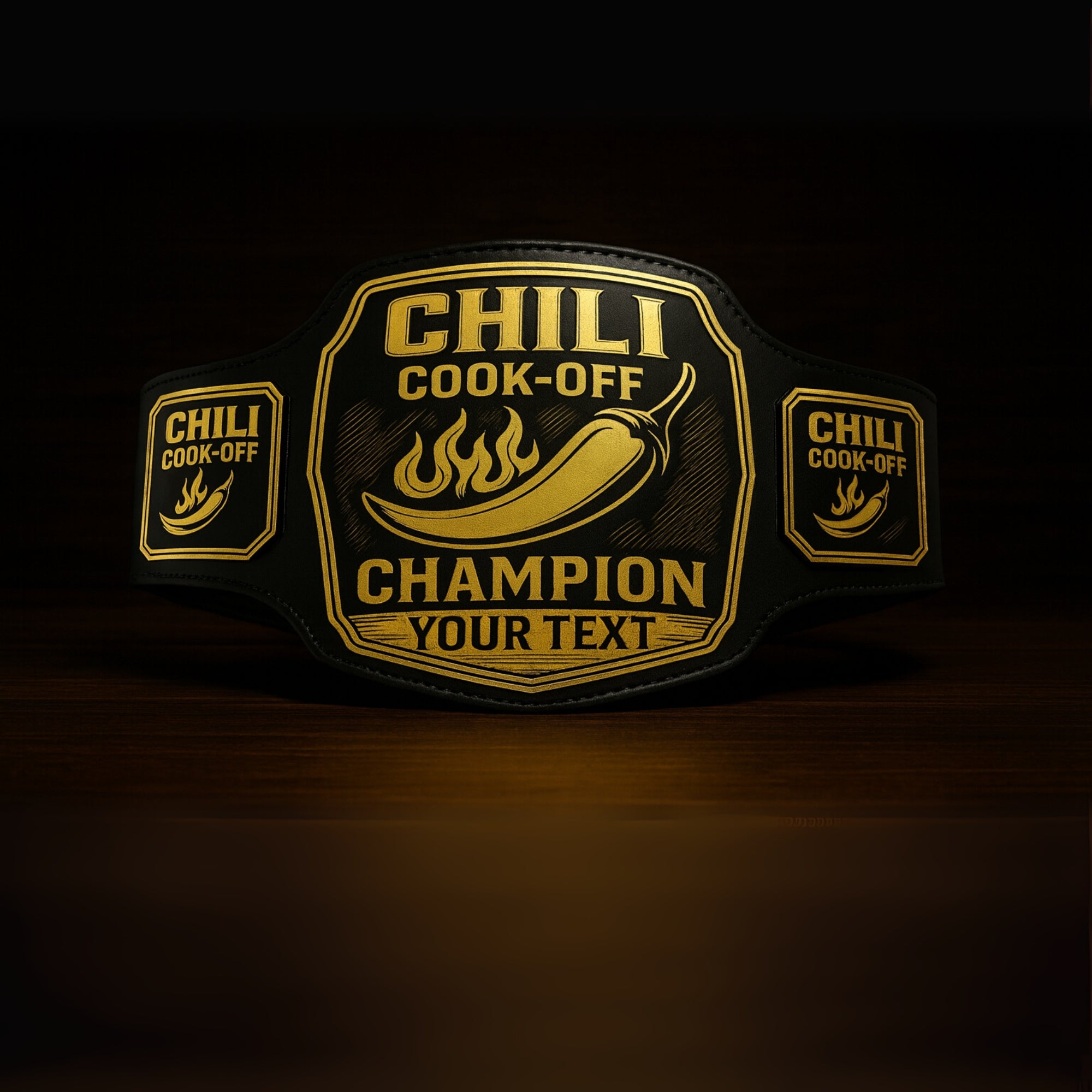 Chili Cook Off Championship Belt