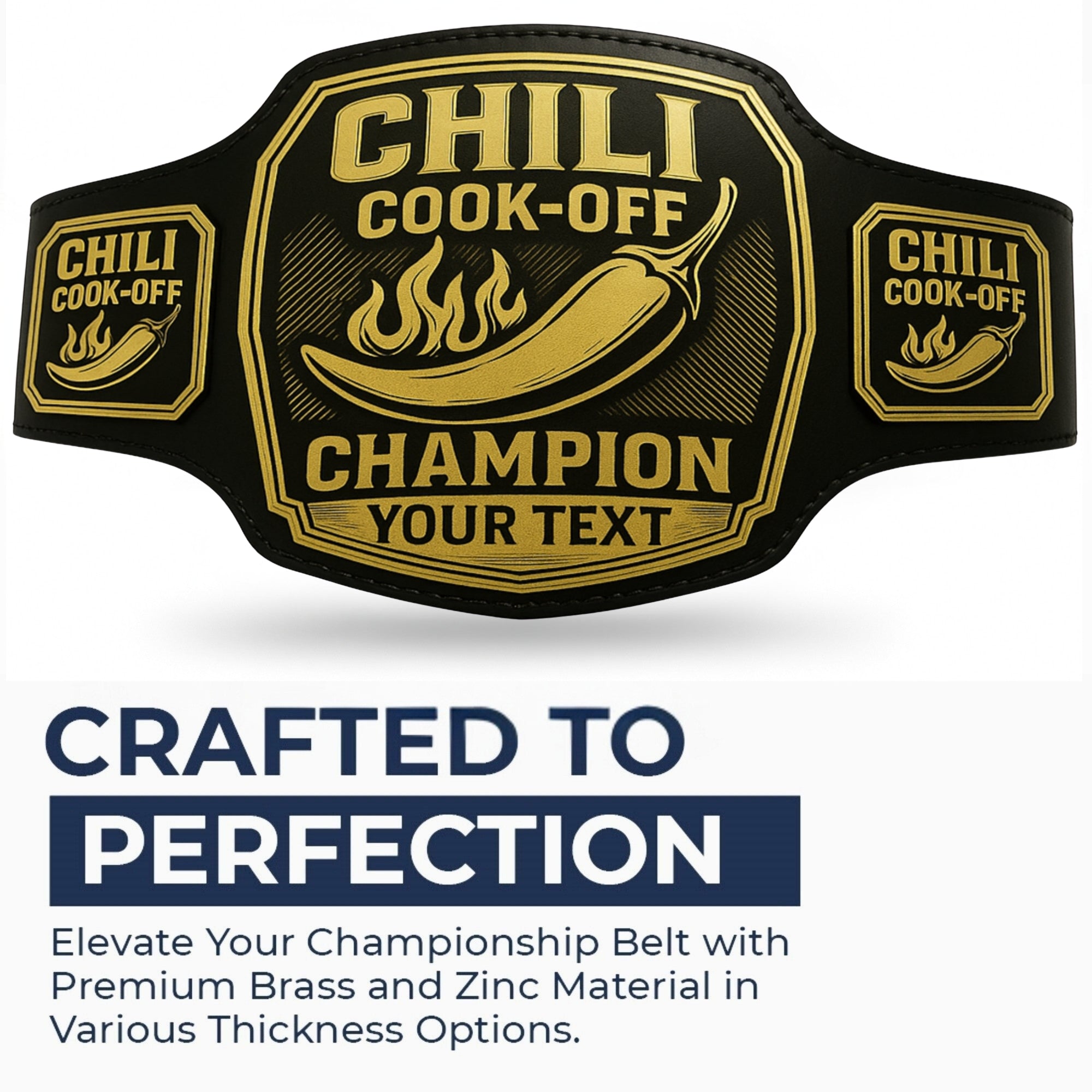 Chili Cook Off Championship Belt