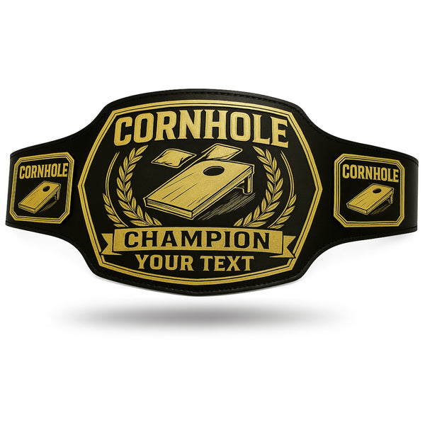 Customized Cornhole Championship Belt