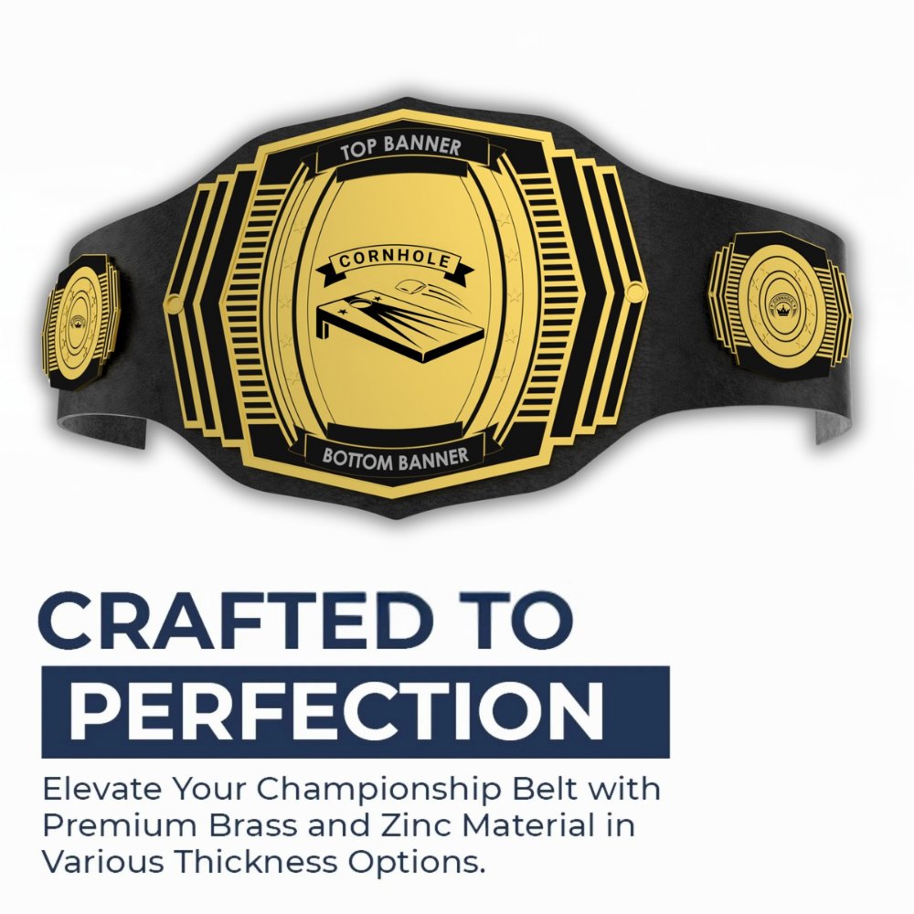Premium Cornhole Championship Belt